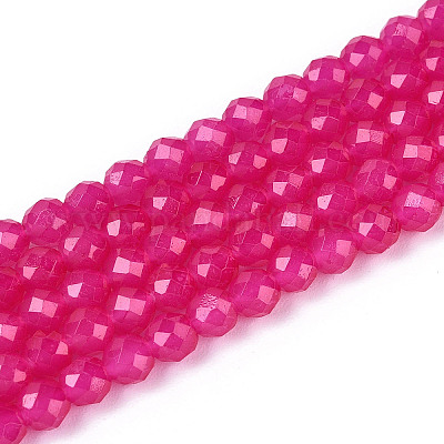 Стеклянные бусины&nbsp;GLAA-T028-4mm-11I-1