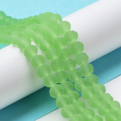 Прозрачные стеклянные бусины&nbsp;LS-EGLA-A034-T8mm-MD09-1