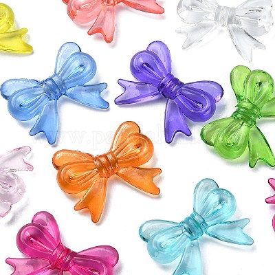 Прозрачные акриловые бусины&nbsp;TACR-YW0001-64-1