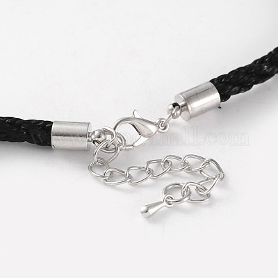 Wholesale Braided Nylon Cord Necklace Making 