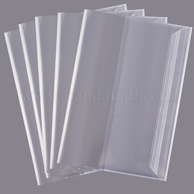 10 Stück Buchumschläge aus Kunststoff&nbsp;OFST-WH20816-004A-1