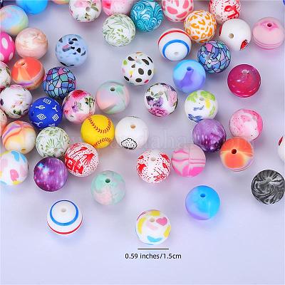 Wholesale 2023 New design fog silicone focal beads Manufacturer