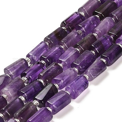 Natürlichen Amethyst Perlen Stränge&nbsp;G-G068-A01-01-1