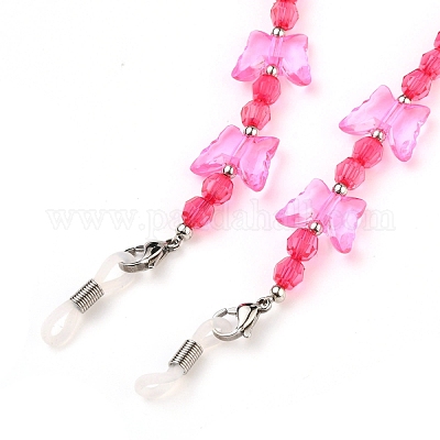 Wholesale Butterfly Design Eyeglass Chains for Women 