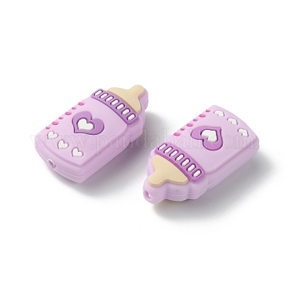 Силиконовые бусины&nbsp;LS-SIL-WH0001-58A-1