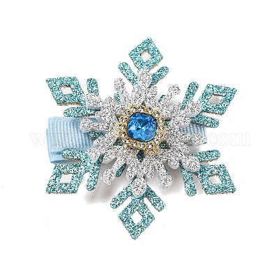 Рождественские аксессуары для волос&nbsp;LS-AJEW-S088-08B-1