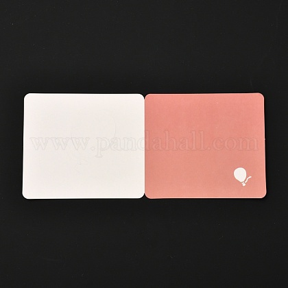 Rectangle Hollow Fold Paper Greeting Card DIY-Z007-19E-1