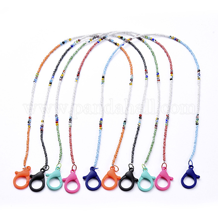 Colliers de perles personnalisés NJEW-JN02853-1