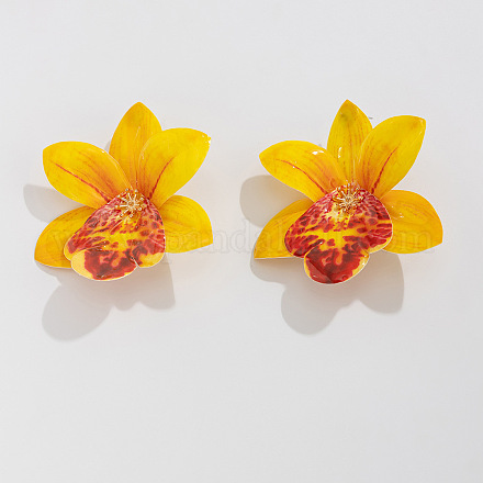 Ohrstecker aus Stoffblumen&nbsp;FS-WG643B1-07-1