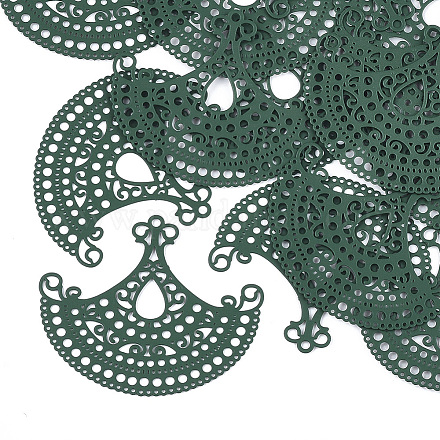 Филигранные соединительные звенья из нержавеющей стали 430&nbsp;LS-X-STAS-T042-05B-1