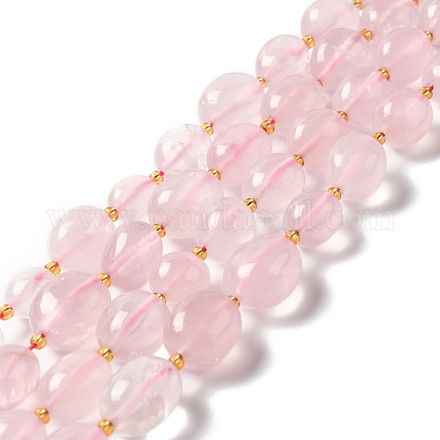 Chapelets de perles en quartz rose naturel G-B028-B02-1