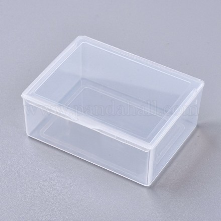 Contenants de perles en plastique transparent CON-WH0070-01-1
