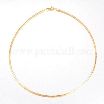 Ion Plating(IP) 304 Stainless Steel Necklaces NJEW-G310-06G-1