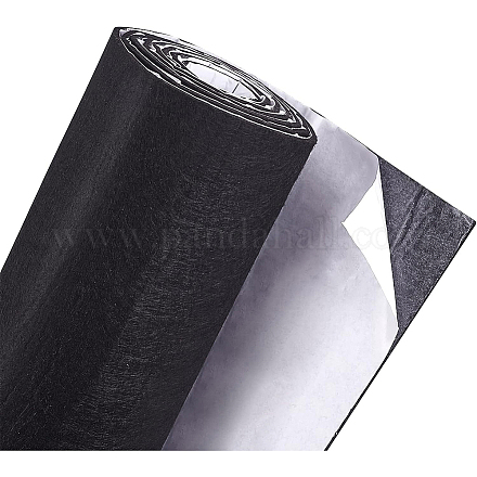 Черная самоклеящаяся фетровая ткань Benecreat DIY-WH0319-59B-1
