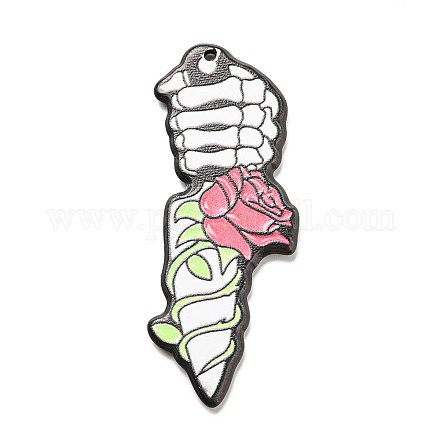 Pendentifs acryliques thème halloween MACR-C021-01A-1
