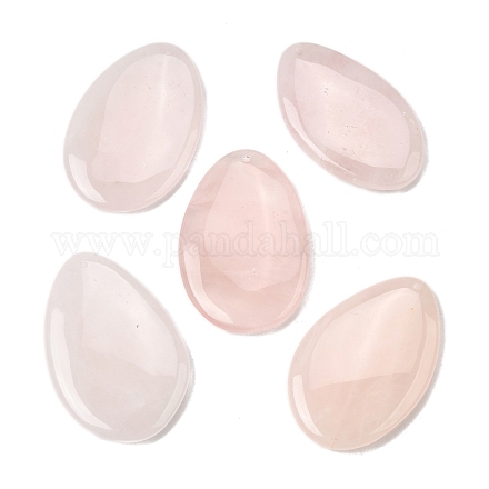 Естественно розового кварца большие кулоны&nbsp;G-F820-05A-02-1