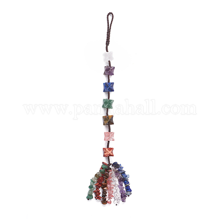Chakra Hanging Ornament HJEW-K032-01-1