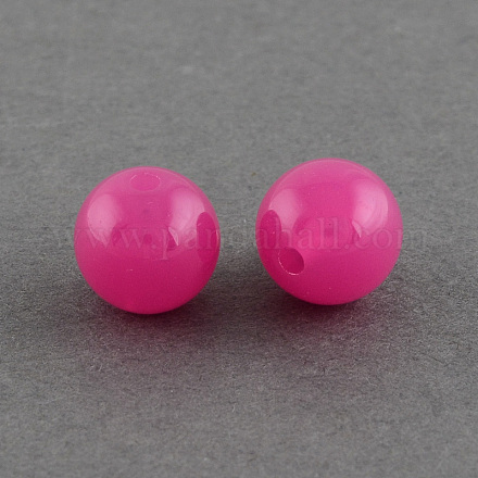 Imitation Jelly Acrylic Beads SACR-R836-10mm-13-1