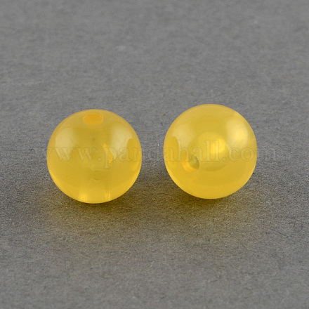 Imitation Jelly Acrylic Beads SACR-R836-10mm-11-1