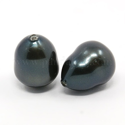 Grade A Shell Pearl Beads BSHE-K001-10B-1