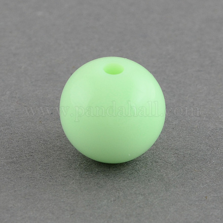 Perles de boule en acrylique solide bubblegum chunky X-SACR-R835-20mm-02-1