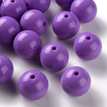 Perles acryliques opaques MACR-S370-C20mm-30-1