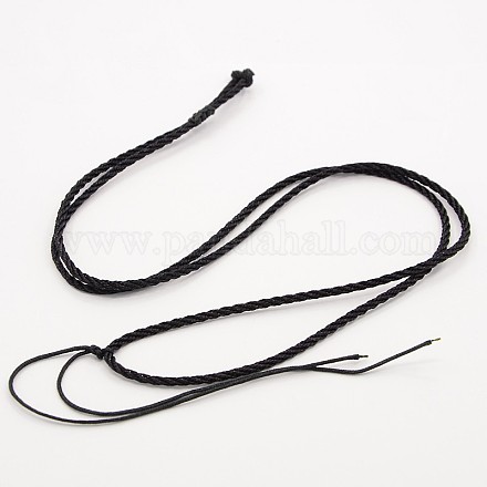 Création de collier en corde de nylon NJEW-P001-010-1