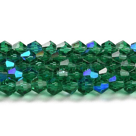 Trasparenti perle di vetro placca fili GLAA-F029-2mm-D10-1