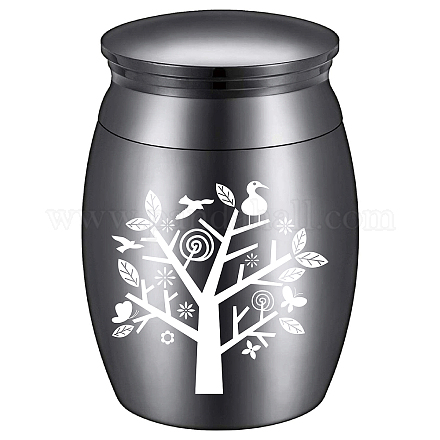 Kit urna per cremazione in lega creatcabin AJEW-CN0001-11J-1