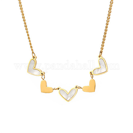 Ожерелья-цепочки в форме сердца AN4728-2-1
