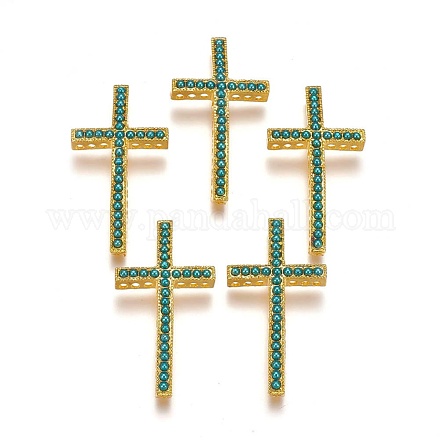 Perles en alliage de croix PALLOY-C023-2G-1
