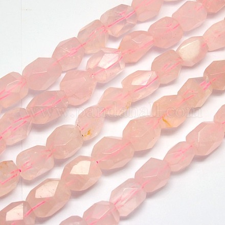 Natural Rose Quartz Beads Strands G-J151-14-1