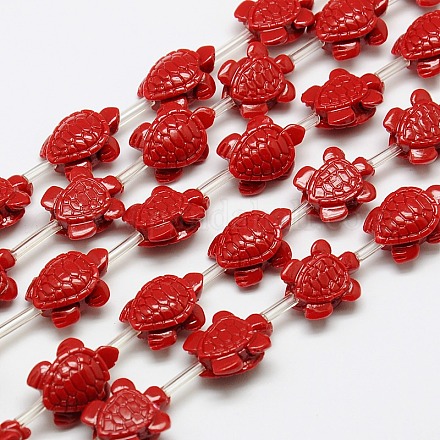 Synthetic Coral Beads Strands CORA-L020-A-03-1
