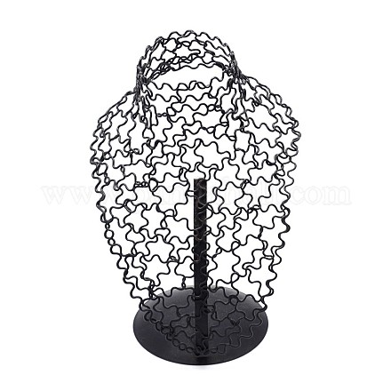 Iron Necklace Display Stands NDIS-N015-02C-1