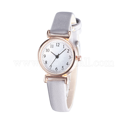 Imitation Leather Wristwatches WACH-G024-D06-RG-1