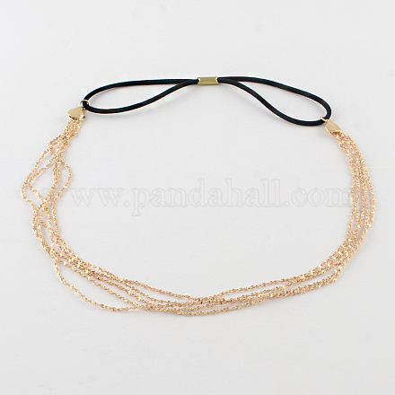 Bandeau de chaîne de tête en métal de mode pour femmes de nouveau design OHAR-R150-16-1