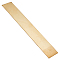 Brass Sheets, Rectangle, Golden, 304x50x2mm
