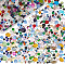 1Set Glass Beads, Mixed Shapes, Mixed Color, 3~12x3~11.5x2~11.5mm, Hole: 1~1.6mm