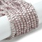 Cat Eye Beads Strands, Round, Thistle, 3mm, Hole: 0.5mm, about 130pcs/strand, 15.75''(40cm)