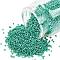 MIYUKI Delica Beads, Cylinder, Japanese Seed Beads, 11/0, (DB2505)Duracoat Galvanized Dk Mint Green, 1.3x1.6mm, Hole: 0.8mm, about 10000pcs/bag, 50g/bag