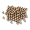 Plastic Imitation Pearl Beads, Round, Tan, 6x5.5mm, Hole: 1.4mm