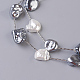 Collane di perle conchiglia NJEW-P232-A04-3