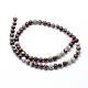 Natural Red Picture Jasper Beads Strands G-P326-10-6mm-2