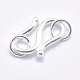 925 Sterling Silver S Shape Clasps STER-I013-36S-2