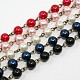 Handmade Glass Pearl Beads Chains AJEW-PH00489-1