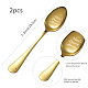 Stainless Steel Spoons Set AJEW-WH0253-016-2