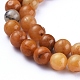 Chapelets de perles en pierre gemme naturelle G-F591-03M1-8mm-3