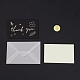 Бумажные поздравительные открытки с конвертами и картоном DIY-F069-01I-1