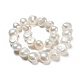 Fili di perle di perle d'acqua dolce coltivate naturali PEAR-S012-30-2