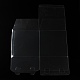 Прозрачная пластиковая ПВХ коробка подарочная упаковка CON-WH0099-32F-2